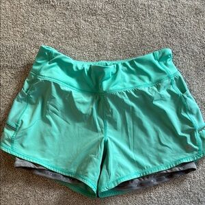 Women's Teal Athletic Shorts